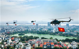 Cờ in máu chiến thắng mang hồn nước