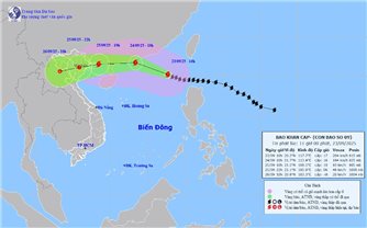 Lào Cai sẵn sàng ứng phó với bão Ragasa