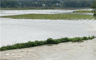 Mưa lớn gây sạt lở, ngập úng ở xã Liên Sơn Lắk