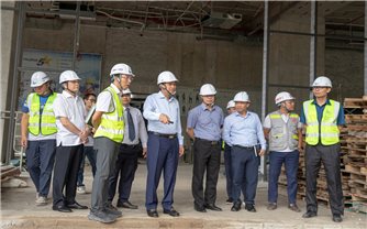 Bộ trưởng Đào Ngọc Dung: Hoàn thiện công trình Nhà khách Dân tộc đúng tiến độ, bảo đảm tuyệt đối an toàn lao động