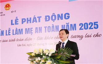Thúc đẩy sự tham gia, ủng hộ của toàn xã hội đối với công tác chăm sóc sức khỏe bà mẹ và trẻ em