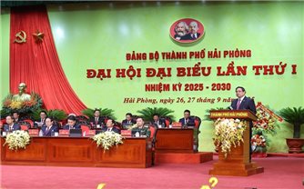 Thủ tướng: Hải Phòng giữ vững vai trò tiên phong, đầu tàu, sớm trở thành thành phố xã hội chủ nghĩa