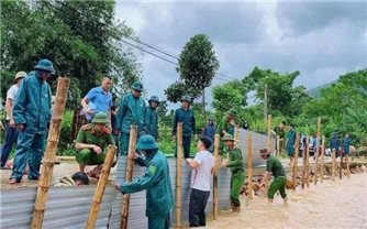 Các địa phương khẩn trương ứng phó, khắc phục hậu quả bão số 10
