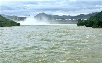 Điều chỉnh phương án vận hành hồ Thủy điện Tuyên Quang, tạm thời chưa mở cửa xả đáy thứ 8