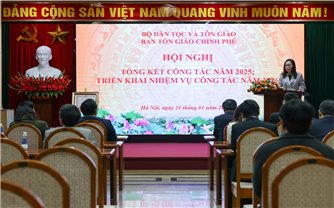 Ban Tôn giáo Chính phủ tham mưu nhiều chính sách lớn về lĩnh vực tôn giáo, tín ngưỡng