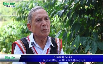 Già làng A Lào, gương sáng ở vùng biên
