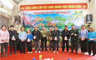 Lai Châu tổ chức Chương trình “Xuân Biên phòng ấm lòng dân bản” tại 11 xã biên giới