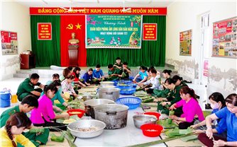 Nhân dân xã đảo Cù Lao Dung đón tết sớm