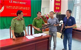 Khánh Hòa: Kêu gọi toàn dân tham gia Cuộc vận động giao nộp vũ khí, vật liệu nổ và pháo