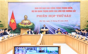 Thủ tướng: Triển khai các dự án đường sắt với mệnh lệnh hành động và trách nhiệm cao nhất