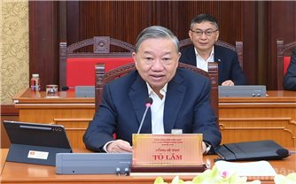 Tổng Bí thư chủ trì phiên họp của Ban Bí thư về công tác tổ chức Tết Bính Ngọ 2026