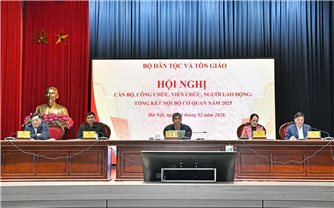 Bộ Dân tộc và Tôn giáo tổ chức Hội nghị công chức, viên chức, người lao động năm 2025