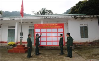 Biên phòng Lào Cai đóng góp tích cực cho ngày bầu cử