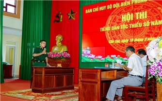 Bộ đội Biên phòng Cần Thơ tổ chức hội thi tiếng dân tộc thiểu số