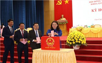 Ông Nguyễn Tuấn Anh tái đắc cử Chủ tịch UBND tỉnh Lào Cai