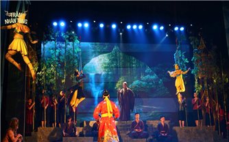 Chuyện về cuộc đời Phật hoàng Trần Nhân Tông qua góc nhìn nghệ thuật xiếc và cải lương