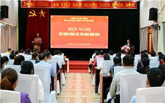 Cao Bằng: 140 học viên tham dự hội nghị tập huấn công tác tôn giáo