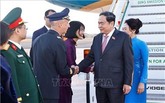 Chủ tịch Quốc hội Trần Thanh Mẫn bắt đầu thăm chính thức Cộng hòa Italy