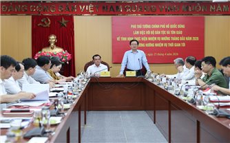 6 nhiệm vụ Phó Thủ tướng đặt ra cho ngành dân tộc và tôn giáo