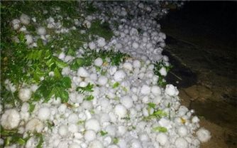 Mưa đá ở Bắc Hà, làm 4 người bị thương, thiệt hại nhiều ha hoa màu của người dân