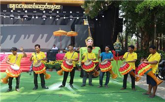 Tiếng trống Chhay-dăm gọi mùa vui về phum sóc