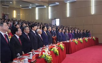 Kỷ niệm trọng thể 120 năm Ngày sinh Tổng Bí thư Hà Huy Tập