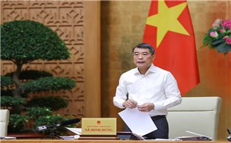 Thủ tướng Lê Minh Hưng chủ trì cuộc họp đầu tiên của Thường trực Chính phủ