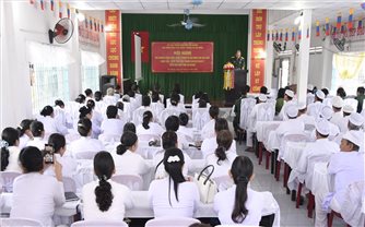An Giang: 200 chức sắc, chức việc được bồi dưỡng kiến thức quốc phòng và an ninh