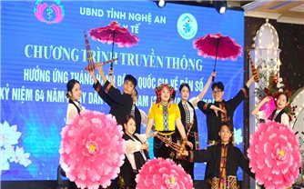 Sắc màu văn hóa lan tỏa thông điệp dân số tại Nghệ An