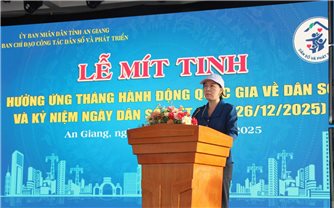 An Giang đồng loạt hành động vì dân số và phát triển bền vững