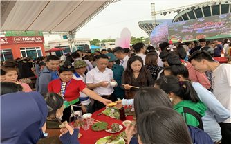 Nhiều món ăn độc đáo tại Hội thi ẩm thực “Hương sắc Điện Biên”