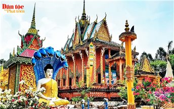 Rạch Giồng - Ngôi chùa Khmer cổ xưa ở Cà Mau