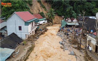 Cảnh báo lũ ống, lũ quét và sạt lở đất