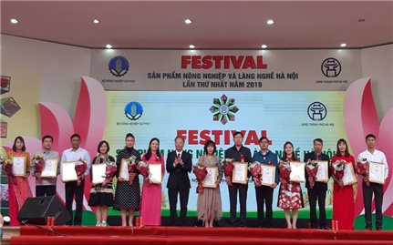 Khai mạc Festival sản phẩm nông nghiệp và làng nghề Hà Nội lần thứ nhất năm 2019