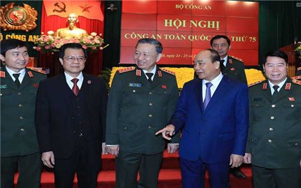 Thủ tướng Nguyễn Xuân Phúc dự Hội nghị Công an toàn quốc