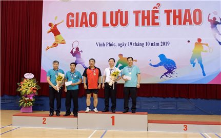 Khối thi đua các bộ, ngành tổng hợp giao lưu thể thao năm 2019