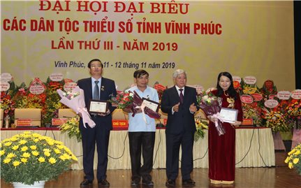 Đại hội Đại biểu các dân tộc thiểu số tỉnh Vĩnh Phúc lần thứ III: Vì mục tiêu dân giàu, nước mạnh, dân chủ, công bằng, văn minh