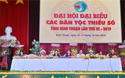 Đại hội Đại biểu các DTTS tỉnh Bình Thuận lần thứ III năm 2019