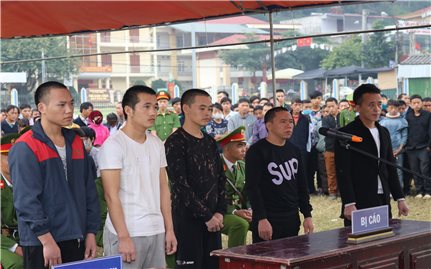 Hà Giang: Xét xử lưu động Sơ thẩm vụ án hình sự tổ chức cho người trốn đi nước ngoài