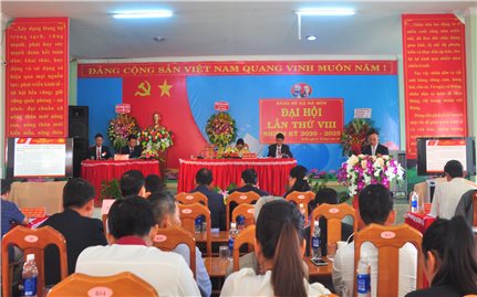 Đại hội Đảng bộ xã Hà Mòn (Đăk Hà, Kon Tum) lần thứ VIII: Quyết tâm đạt chỉ tiêu xây dựng nông thôn mới kiểu mẫu