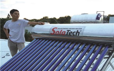 Phát triển năng lượng mặt trời gắn với bảo vệ môi trường