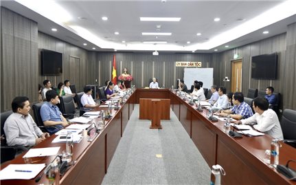 Ủy ban Dân tộc: Kiểm tra, rà soát công tác chuẩn bị Đại hội Đại biểu toàn quốc các DTTS Việt Nam lần thứ II năm 2020