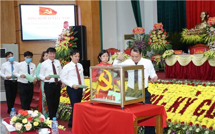 Lục Nam (Bắc Giang): Tổ chức thành công Đại hội Đảng bộ huyện lần thứ XXII, nhiệm kỳ 2020-2025