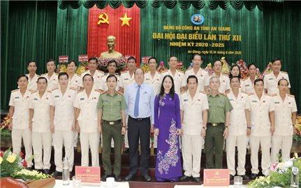 Đảng bộ Công an tỉnh An Giang tổ chức thành công Đại hội lần thứ XII