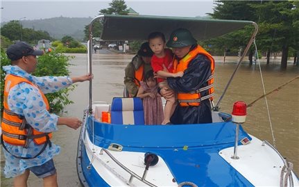 Quảng Trị: Khẩn trương sơ tán hàng ngàn hộ dân do mưa lũ