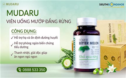 Viên Uống Mudaru - nâng tầm giá trị nông sản Việt