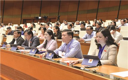 Kỳ họp thứ 10, Quốc hội khóa XIV: Biểu quyết thông qua Nghị quyết về dự toán NSNN năm 2021