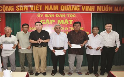 Ủy ban Dân tộc: Gặp mặt Người có uy tín trong đồng bào DTTS tỉnh Bình Thuận
