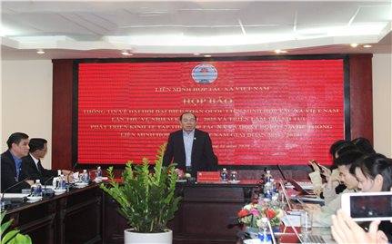 Họp báo thông tin về Đại hội đại biểu toàn quốc Liên minh Hợp tác xã Việt Nam