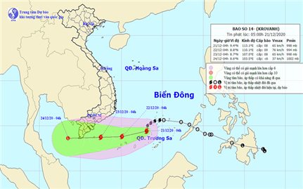 Bắc Bộ rét đậm, rét hại, bão số 14 gây biển động mạnh